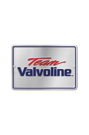 Team Valvoline Metal Sign