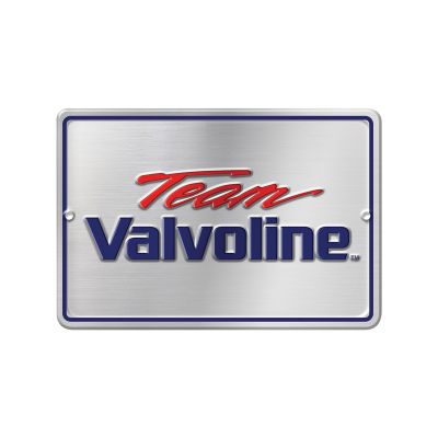 Team Valvoline Metal Sign