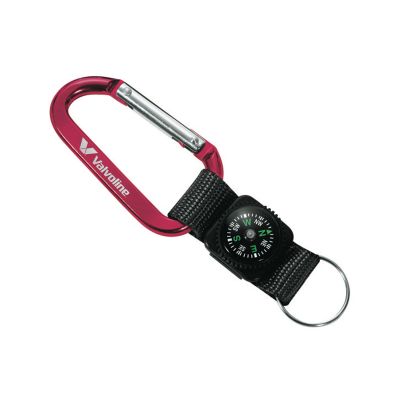 Carabiner with Compass