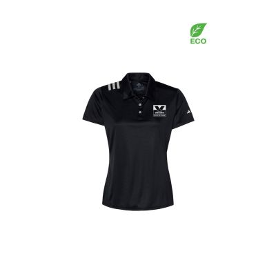 Adidas 3 Stripes Polo - Ladies